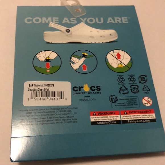 RaRe bottle opener JibBiTz 5 pack crocs 3D new CHEERS - Picture 4 of 8